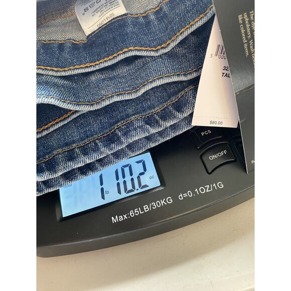 Banana Republic Jeans Womens Size 14 TALL NEW Barrel Jean High Rise Casual Denim - Picture 8 of 9